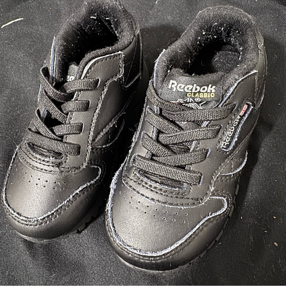 Reebok Classic Core Black‎ Toddler Sneakers